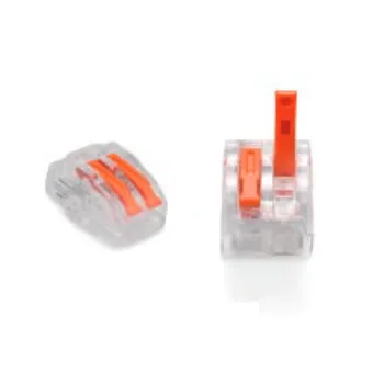 ZŁĄCZKA DO PRZEWODÓW ZATRZASKOWA 0,2-4,0mm2 PC-232 2GNIAZDA (50szt.)