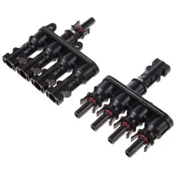 KONEKTOR RÓWNOLEGŁY MĘSKI + ŻEŃSKI MC4 4->1