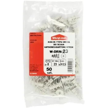 KOŁEK NYLONOWY W-DRN-23 DRIVA 50szt. WOREK