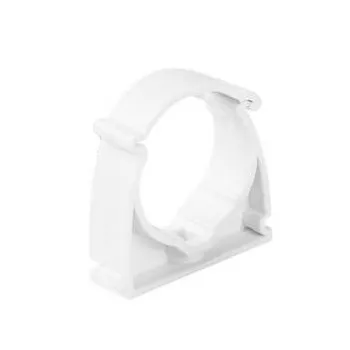 Uchwyt do rur elektroinstalacyjnych zamykany BIAŁY UZE-18 (1szt.)
