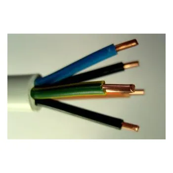 Przewód elektryczny drut okrągły YDY 450/750V 5x4mm2 100m MERCOR