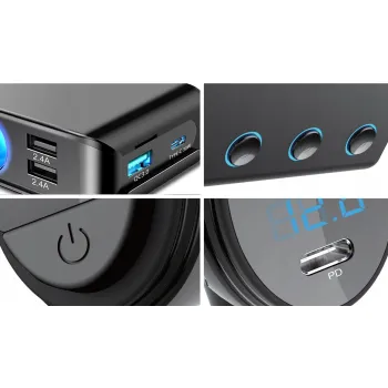 Rozdzielacz gniazda zapalniczki MBG Line HC67C