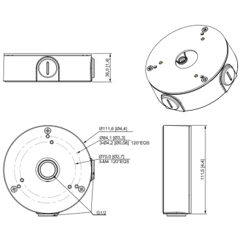 ADAPTER DAHUA PFA13G