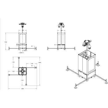 Mobilna wieża do zdalnego wideomonitoringu CCTV iCAM-TOWER 5MQ3