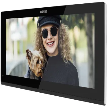 WIDEODOMOFN EURA VDP-98C5 czarny, wi-fi, Tuya