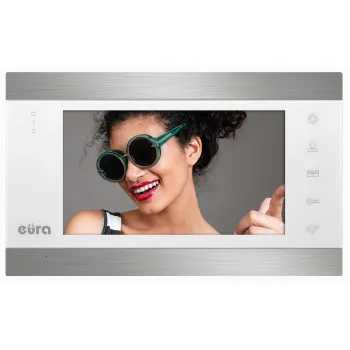 Wideomonitor EURA VDA-01C5 biały do VDP-00C5