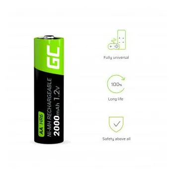 AKUMULATORKI Green Cell 4x AA HR6 2000mAh GR02