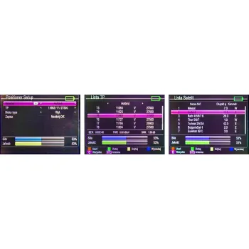 Miernik satelitarny Spacetronik S-22 DVB-S2/S2X IPTV M3U H.265