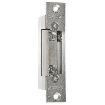 Elektrozaczep symetryczny z blokadą SCOT ES-S12AC/DC-B PROFI