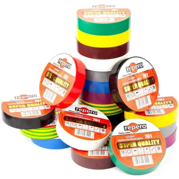 TAŚMA IZOLACYJNA REPERO 701 BRĄZOWA 19MMX20M
