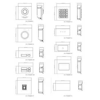 MODUŁ DAHUA VTO4202FB-MB1