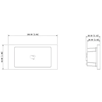 MODUŁ CZYTNIKA ZBLIŻENIOWEGO DAHUA VTO4202F-MR1