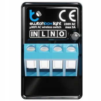 Przełącznik Blebox SwitchBox Light WiFi Włącznik 230V Wi-Fi