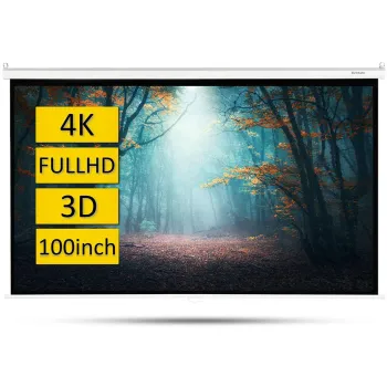 EKRAN PROJEKCYJNY 16:9 OVERMAX OV-SEMI-AUTOMATIC SCREEN 100
