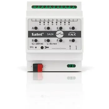 SATEL KNX 8-kanałowy aktor przełączający KNX-SA24