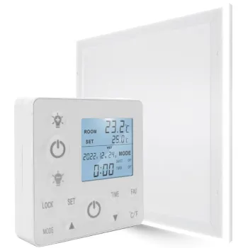Panel grzewczy IR CRONOS Graphene LED CGL-420TP White Cool