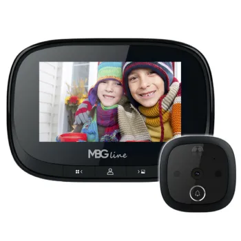 Kamera MBG Line SF55 Black Edition wizjer do drzwi