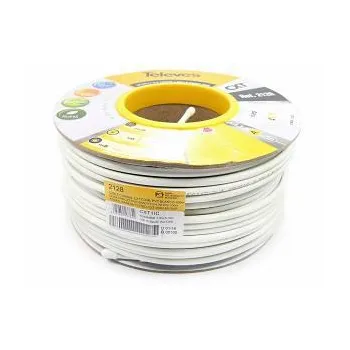 PRZEWÓD KONCENTRYCZNY TELEVES CXT 1.02 CU 79% PVC ref. 2128 - 1m (wewnętrzny)