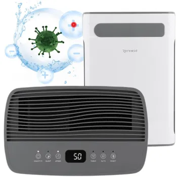 Oczyszczacz powietrza z nawilżaczem Rotenso Ione I31W R10