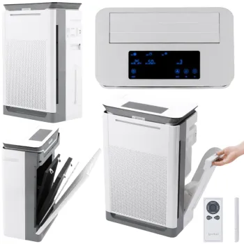 Oczyszczacz powietrza z nawilżaczem Rotenso Qube Q35W R10