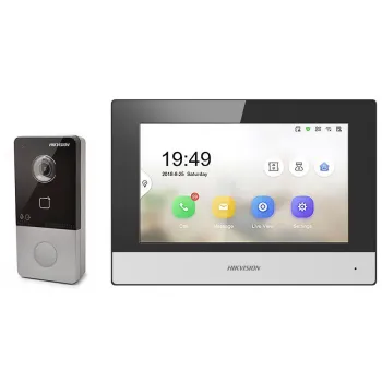 Zestaw wideodomofonowy Hikvision DS-KIS603-P(C)