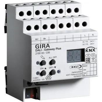 GIRA bramka DALI Plus KNX 218000