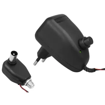 Zasilacz antenowy regulowany z gniazdem F DC 2-12V/100mA
