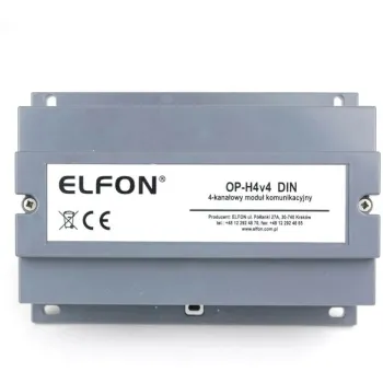Moduł komunikacyjny ELFON OP-H4v4 DIN