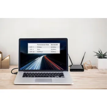 Unitek Kabel sieciowy płaski Ethernet Cat.7 10m