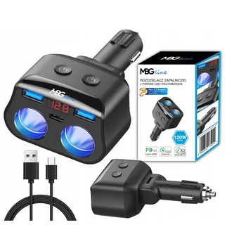 Rozdzielacz gniazda zapalniczki MBG Line HC69PD