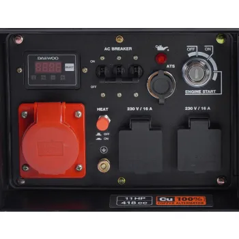 AGREGAT PRĄDOTWÓRCZY DIESEL DAEWOO DDAE 6000XE-3 5.0kW