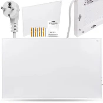 Panel grzewczy IR CRONOS Carbon P800 White
