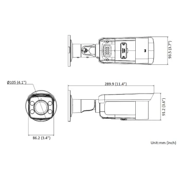Kamera IP HIKVISION DS-2CD2T87G2H-LISU/SL(2.8mm)(eF) PL