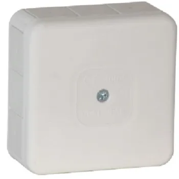 Puszka natynkowa pusta 12 wlotów VIPLAST VP-31 BIAŁA IP55 85x85x37mm 031-01