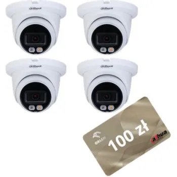 KAMERA IP DAHUA IPC-HDW2249TM-S-IL-0280B Opakowanie zbiorcze 4szt.