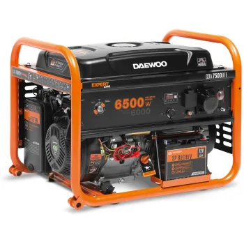 AGREGAT PRĄDOTWÓRCZY DUAL FUEL DAEWOO GDA 7500DFE 6.5kW