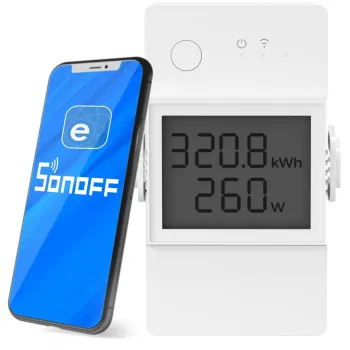 SONOFF POW Elite | POWR320D | Przekaźnik Wifi z funkcją pomiaru zużycia prądu i mocy