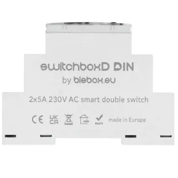 Moduł przekaźnikowy switchboxd din Blebox