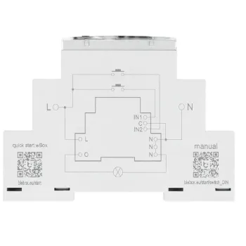Moduł przekaźnikowy switchbox din Blebox