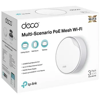 DOMOWY SYSTEM WI-FI MESH TP-LINK DECO X50-POE(3-PACK)