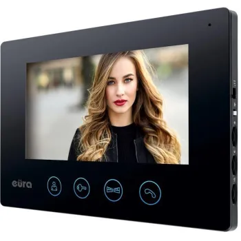 WIDEODOMOFON EURA VDP-42A3 GAMMA+ czarny monitor TUYA