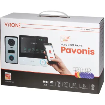 WIDEODOMOFON VIRONE VDP-67 FullHD, czytnik RFID, TUYA