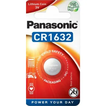 Bateria CR1632 1BL PANASONIC 3V 140mAh (1 szt.)
