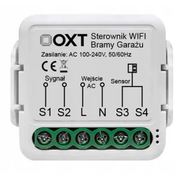 Moduł OXT z sensorem do bramy garażu WiFi TUYA T210G