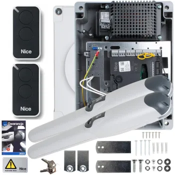 Zestaw NICE WINGO 3524 24V do bramy dwuskrzydłowej (bez fotokomórek)