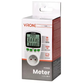 Watomierz jednotaryfowy, kalkulator energii VIRONE EM-4