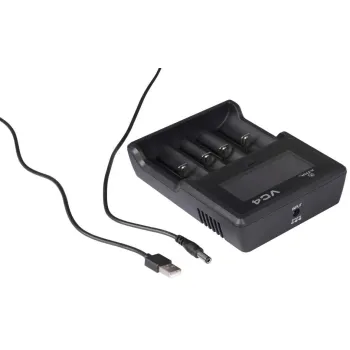 Ładowarka do akumulatorów cylindrycznych Li-ion / Ni-MH AA / AAA / 18650 Xtar VC4