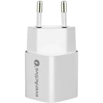 ŁADOWARKA SIECIOWA everActive GaN SC-390Q 30W 1xUSB-C 1xUSB-A PD PPS