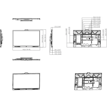 MONITOR TABLICA INTERAKTYWNA DAHUA LPH65-MC470-P