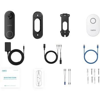 Reolink bezprzewodowy wideo dzwonek D340W Wi-Fi 5MPx